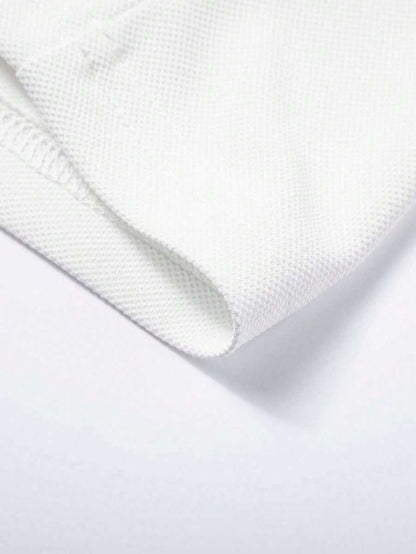 Womens Lightweight Breathable Quick Dry Short Sleeve Polo Shirt for Summer-Women Tops, Blouses & Tee-Golf World-Shein