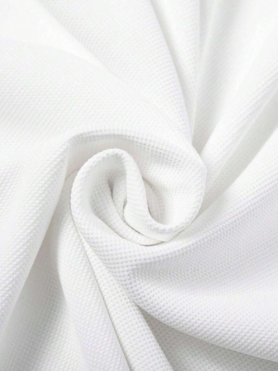 Womens Lightweight Breathable Quick Dry Short Sleeve Polo Shirt for Summer-Women Tops, Blouses & Tee-Golf World-Shein