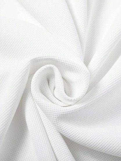 Womens Lightweight Breathable Quick Dry Short Sleeve Polo Shirt for Summer-Women Tops, Blouses & Tee-Golf World-Shein