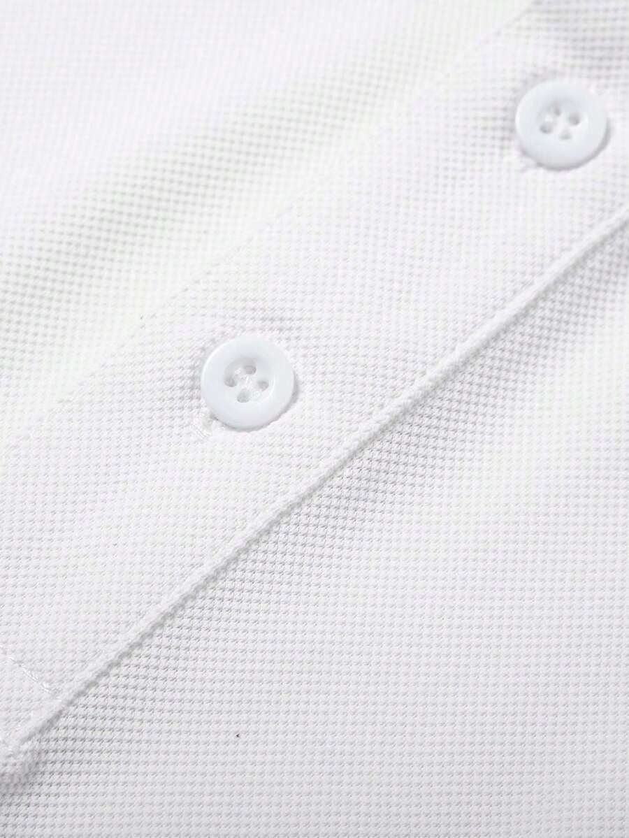 Womens Lightweight Breathable Quick Dry Short Sleeve Polo Shirt for Summer-Women Tops, Blouses & Tee-Golf World-Shein