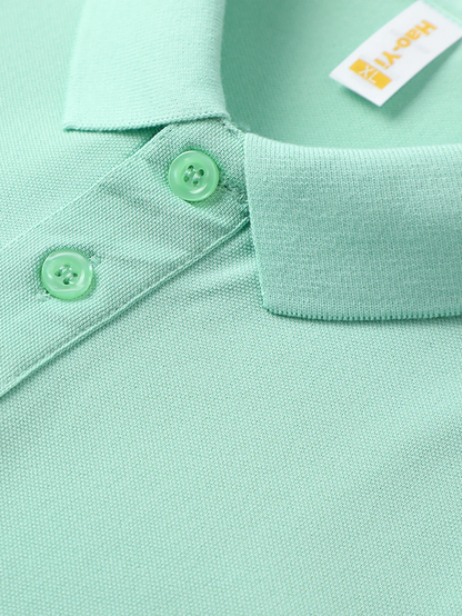Womens Collared Short Sleeve Polo Shirt for Golf Tennis and Pickleball-Women Active Tops-Golf World-Shein
