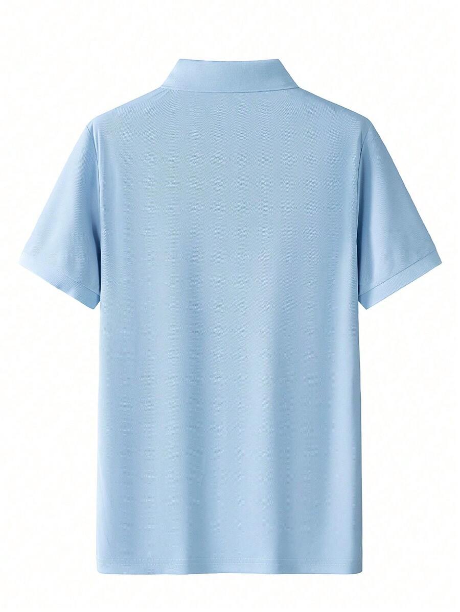 Womens Lightweight Breathable Quick Dry Short Sleeve Polo Shirt for Summer-Women Tops, Blouses & Tee-Golf World-Shein