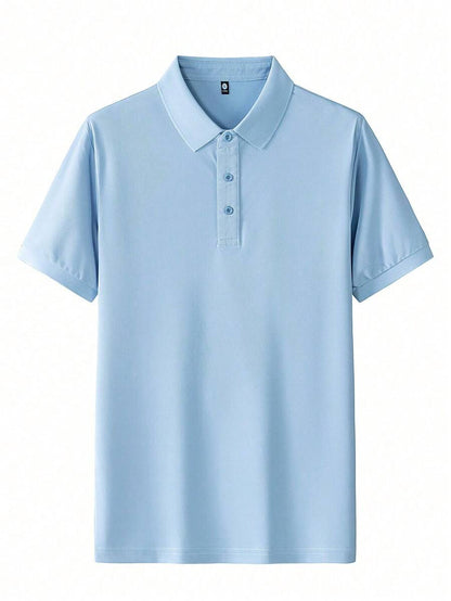 Womens Lightweight Breathable Quick Dry Short Sleeve Polo Shirt for Summer-Women Tops, Blouses & Tee-Golf World-Shein