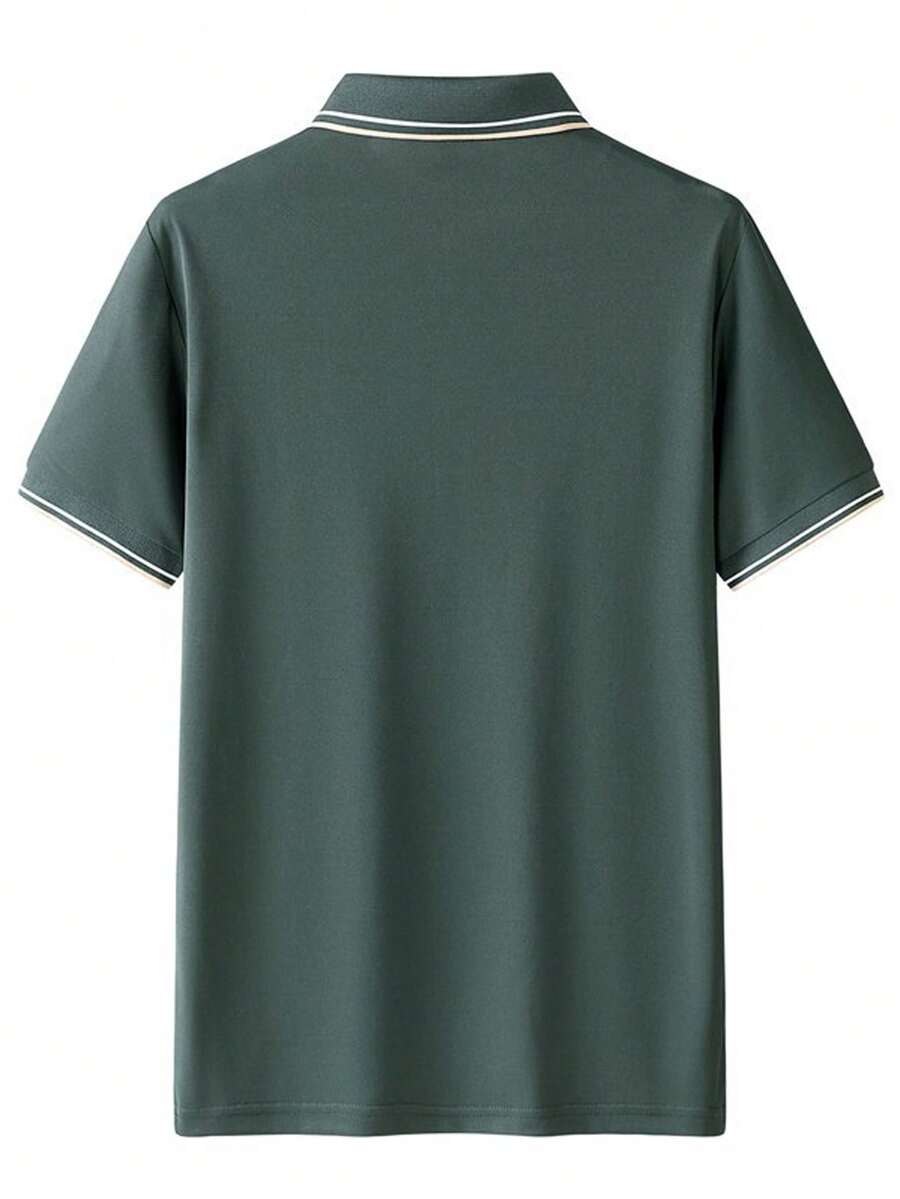 Womens Lightweight Breathable Quick Dry Short Sleeve Polo Shirt for Summer-Women Tops, Blouses & Tee-Golf World-Shein