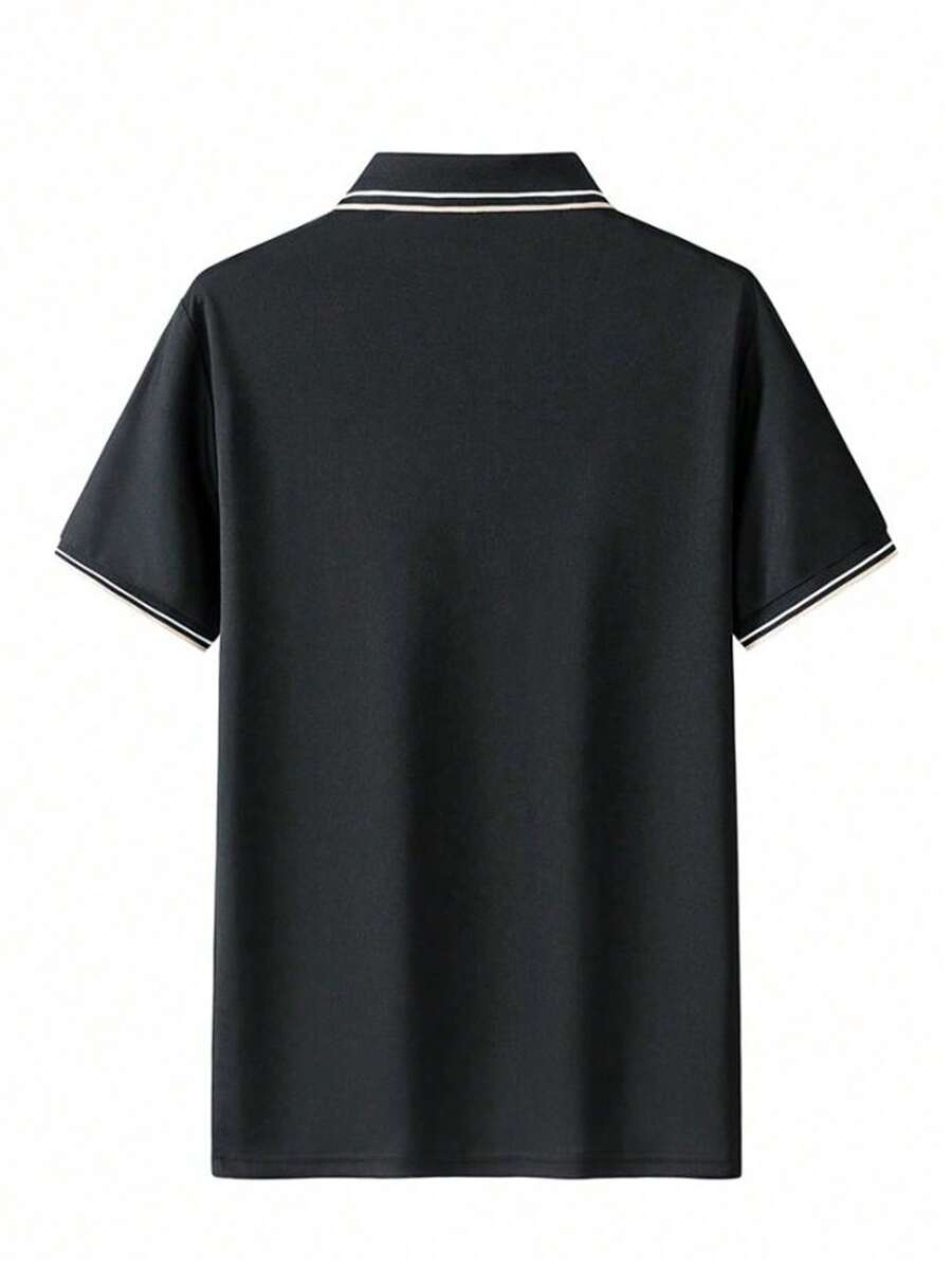 Womens Lightweight Breathable Quick Dry Short Sleeve Polo Shirt for Summer-Women Tops, Blouses & Tee-Golf World-Shein
