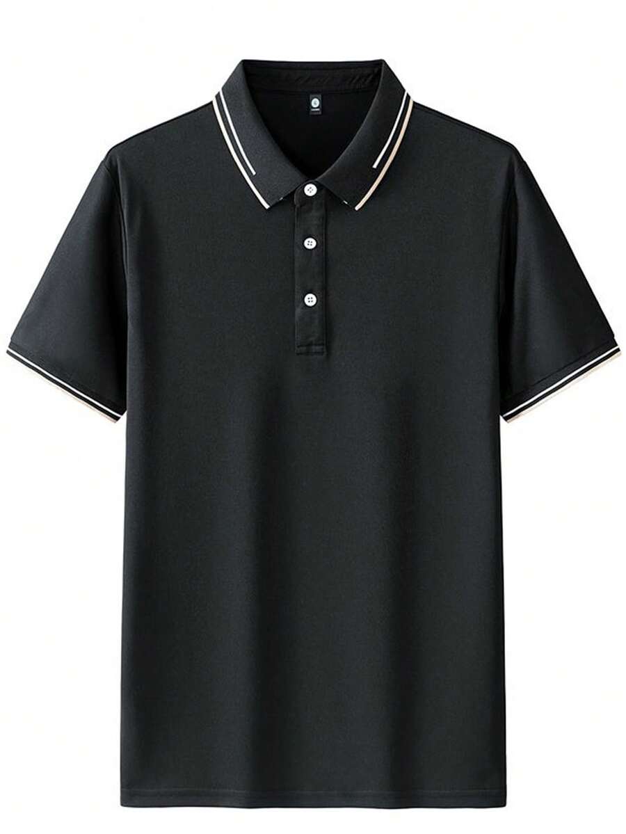 Womens Lightweight Breathable Quick Dry Short Sleeve Polo Shirt for Summer-Women Tops, Blouses & Tee-Golf World-Shein
