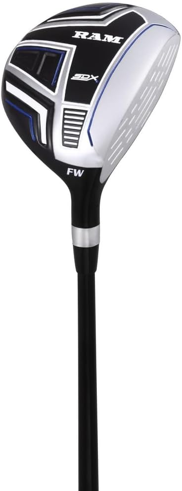 Ram Golf SDX Mens Right Hand Golf Club Set With Bag Graphite Steel Shafts--Golf World-Golf World