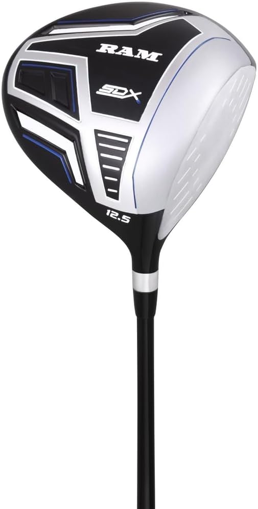 Ram Golf SDX Mens Right Hand Golf Club Set With Bag Graphite Steel Shafts--Golf World-Golf World