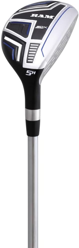 Ram Golf SDX Mens Right Hand Golf Club Set With Bag Graphite Steel Shafts--Golf World-Golf World