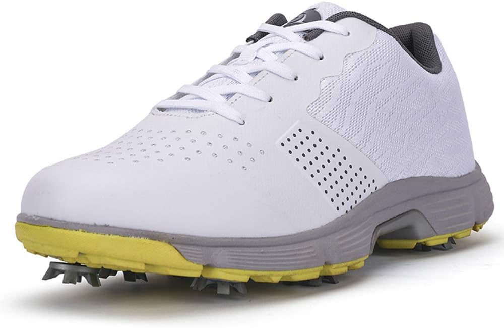Waterproof Professional Golf Shoes Men Spikes Golf Sneakers Male Outdoor Anti Slip Walking Footwears