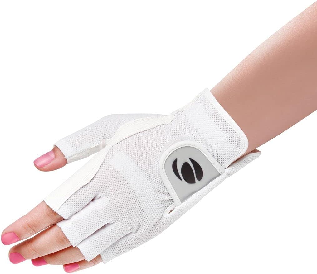 Orlimar Women's Half Finger Golf Gloves With Breathable Mesh Grip--Golf World-Golf World