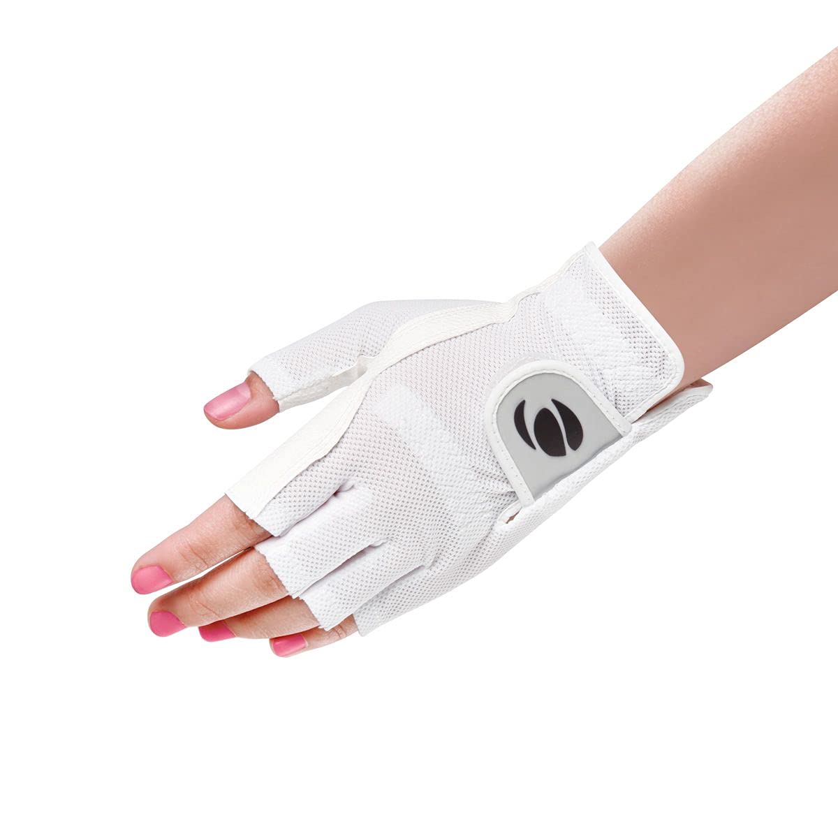 Orlimar Women's Half Finger Golf Gloves With Breathable Mesh Grip--Golf World-Golf World