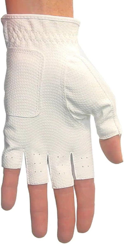 Orlimar Women's Half Finger Golf Gloves With Breathable Mesh Grip--Golf World-Golf World