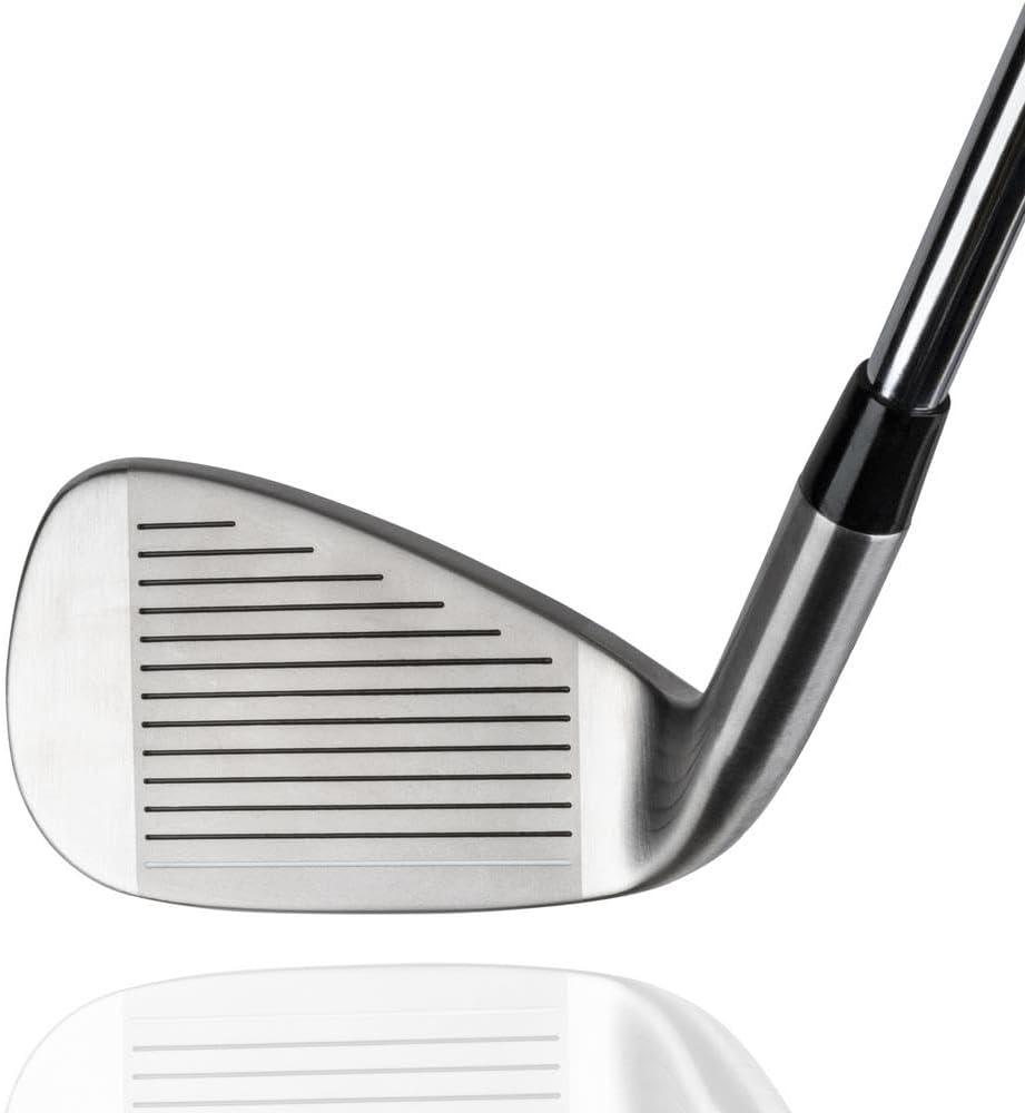 of St Andrews OneSwing Single Length Golf Iron Set 4-PW + GW (8 Clubs)-Graphite