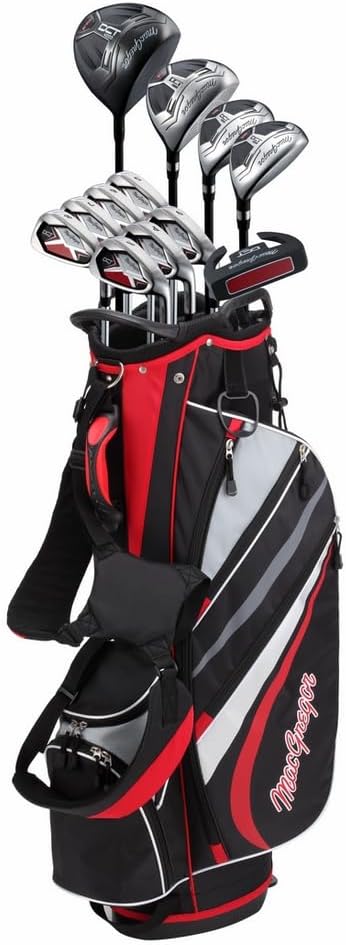MacGregor Golf DCT4000 Mens Right Hand Golf Club Set With Stand Bag--Golf World-Golf World