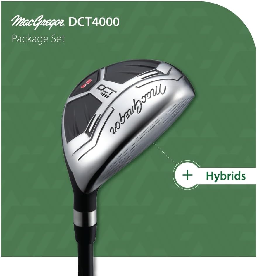 MacGregor Golf DCT4000 Mens Right Hand Golf Club Set With Stand Bag--Golf World-Golf World