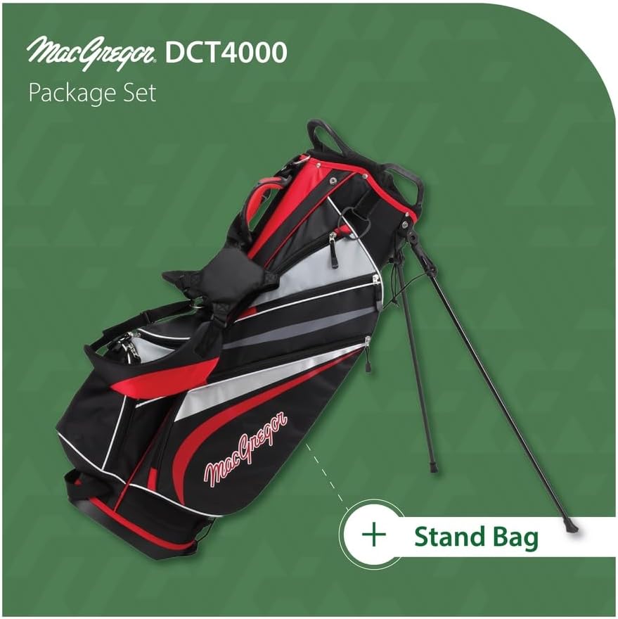MacGregor Golf DCT4000 Mens Right Hand Golf Club Set With Stand Bag--Golf World-Golf World