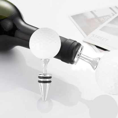 Gugxiom Wine Opener Set, Golf Ball Bottle Opener, Golf Gift for Men(3 Pcs)