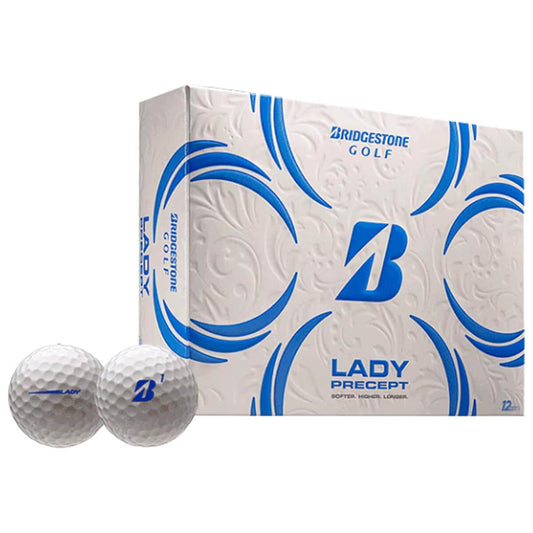 Bridgestone Golf Lady Precept 2021 Golf Balls Soft Feel 12 Count