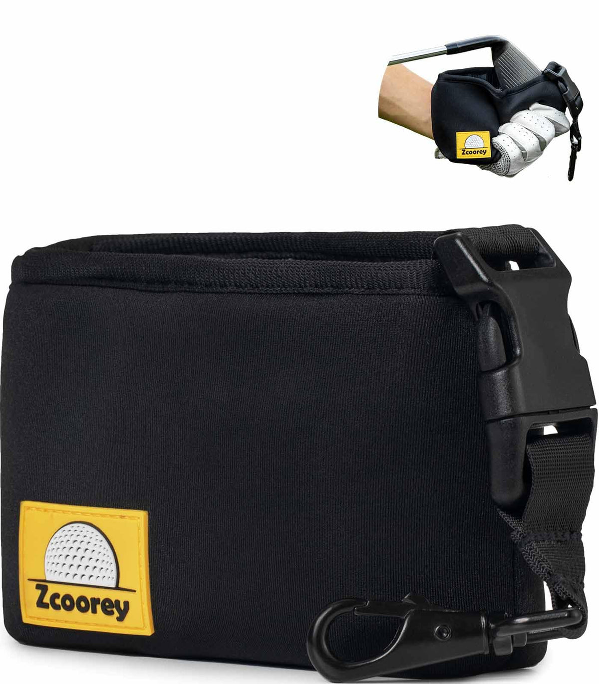 Golf Club and Ball Cleaner - Portable Golf Club & Ball Washer, Quickly Clean Club Grooves, Golf Ball Washer, Essential Golf Accessories,Golf Gifts