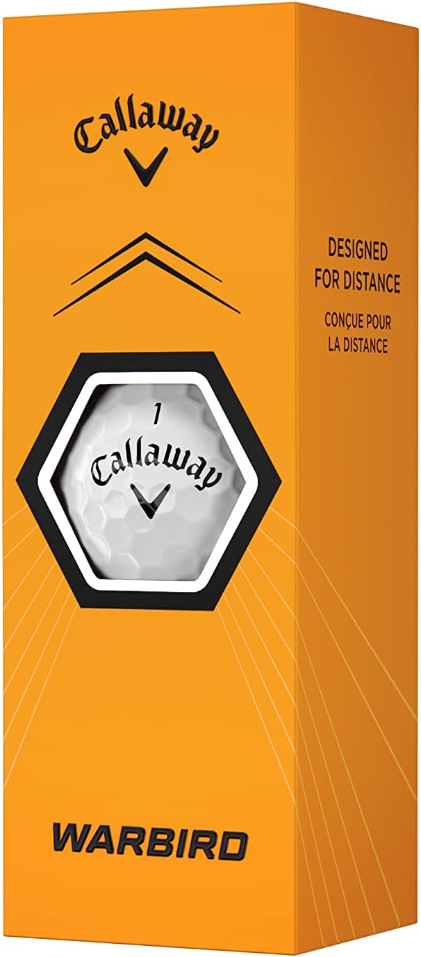 Callaway Golf Warbird Golf Balls (2023, 24 Ball Pack, White)