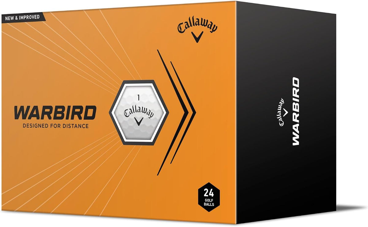 Callaway Golf Warbird Golf Balls (2023, 24 Ball Pack, White)