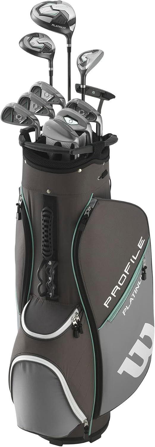 Wilson Womens Profile Platinum Complete Golf Club Package Set--Golf World-Golf World
