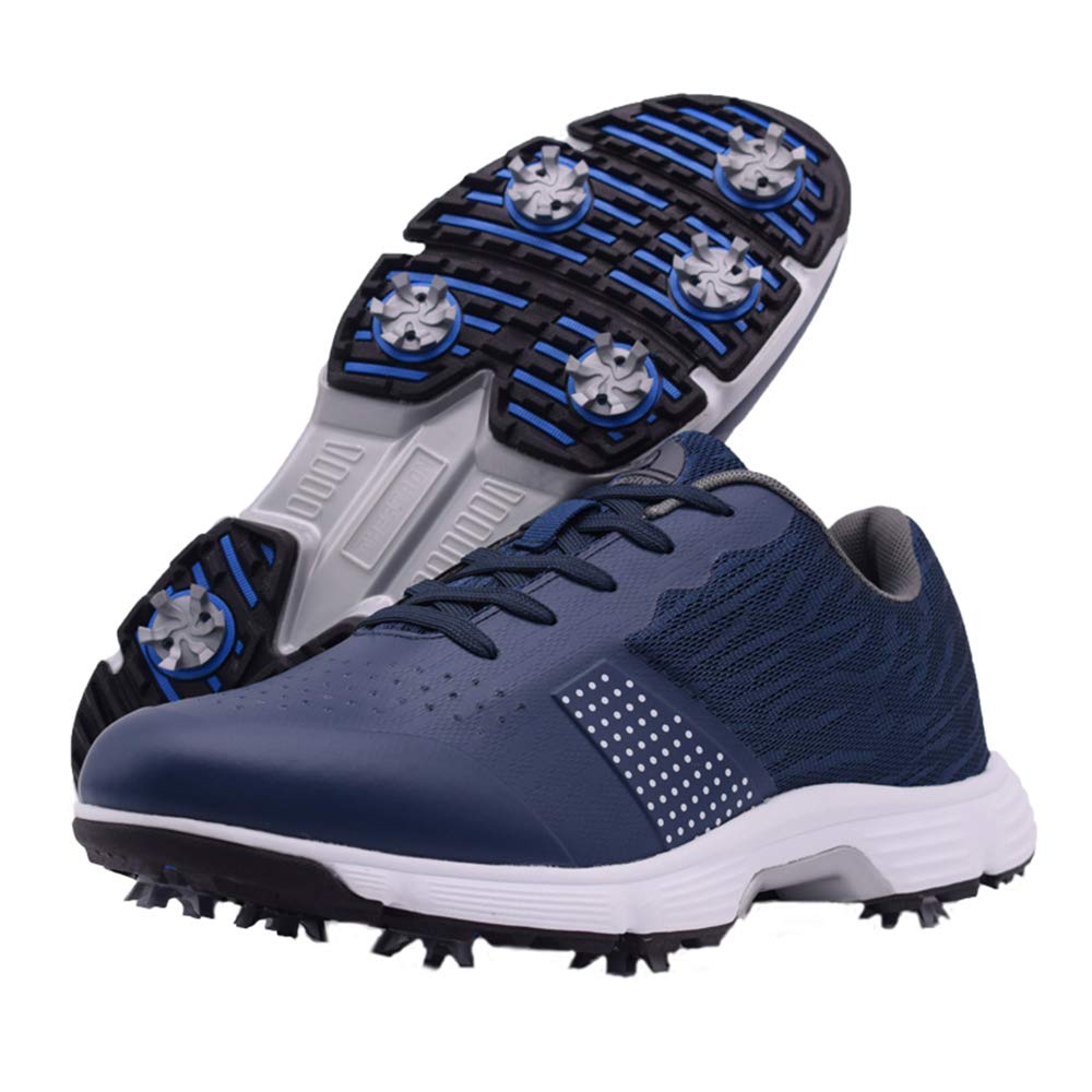 Waterproof Professional Golf Shoes Men Spikes Golf Sneakers Male Outdoor Anti Slip Walking Footwears
