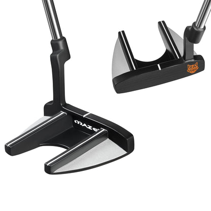 MAZEL Mens Golf Putter Right Handed 34 Inch Stainless Steel With Head Cover--Golf World-Golf World