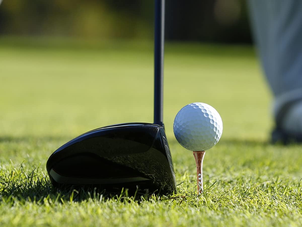 MAZEL Natural Wood Golf Tees Low Friction Two Sizes 50 or 120 Pack--Golf World-Golf World