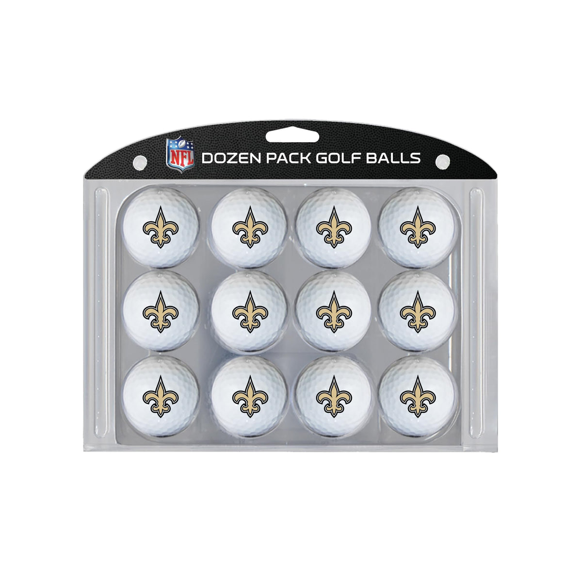 Team Golf NFL Dozen Regulation Size Golf Balls, 12 Pack, Full Color Durable Team Imprint