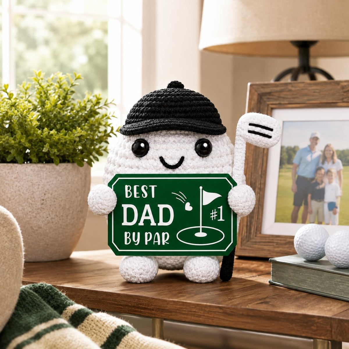 Golf Gifts for Dad Men Crochet Golf Christmas Stocking Stuffers for Men