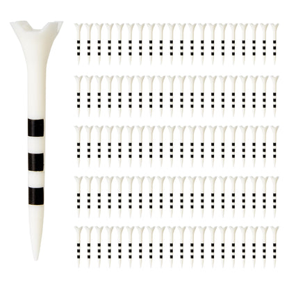 Amazon Basics Recycled Plastic Golf Tees With Height Markers 100 Pack--Golf World-Size:510 g-Golf World