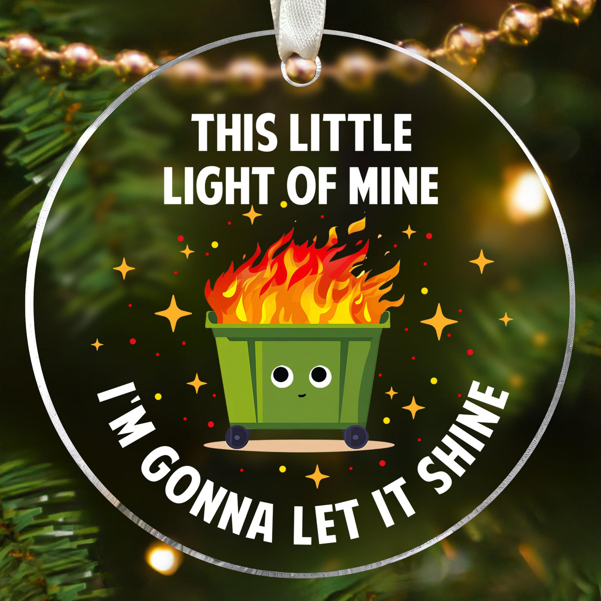 Golf Ornament - Golf Club Ornaments for Christmas Tree, Golfing Ornaments