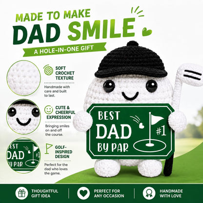 Golf Gifts for Dad Men Crochet Golf Christmas Stocking Stuffers for Men
