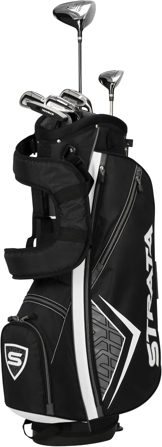 Callaway Strata Men's 12 Piece Left Hand Complete Golf Club Set--Golf World-Golf World