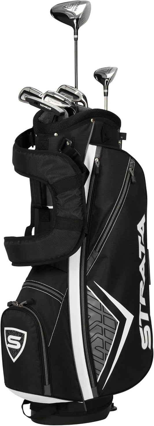 Callaway Strata Men's 12 Piece Left Hand Complete Golf Club Set--Golf World-Golf World