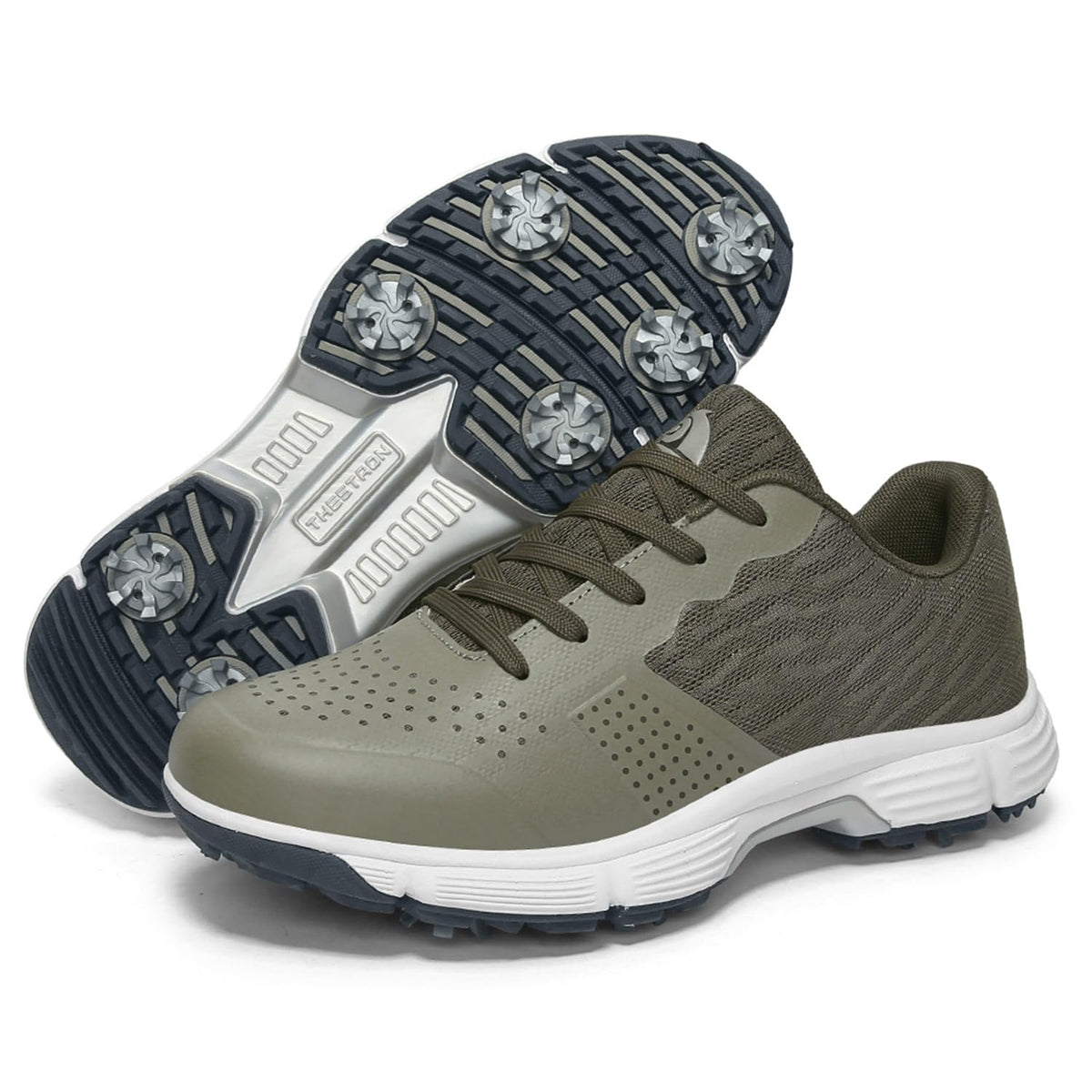 Waterproof Professional Golf Shoes Men Spikes Golf Sneakers Male Outdoor Anti Slip Walking Footwears