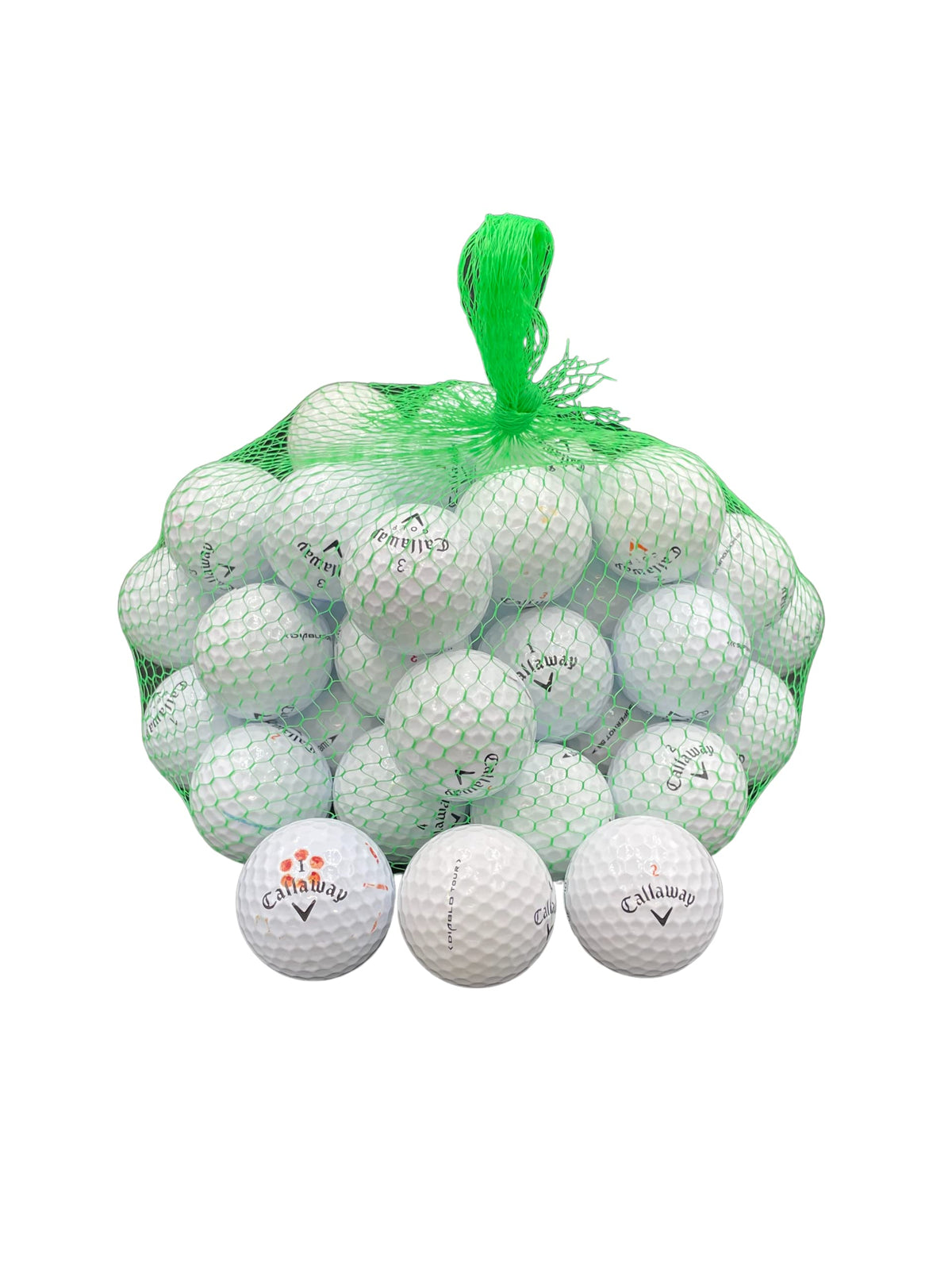 Golf Ball Planet 50 Pack Used Golf Balls for Callaway Mix