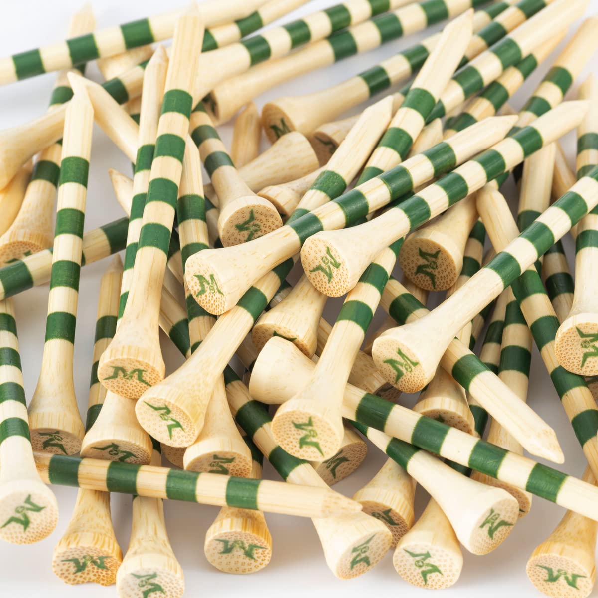 MAZEL Natural Wood Golf Tees Low Friction Two Sizes 50 or 120 Pack--Golf World-Golf World