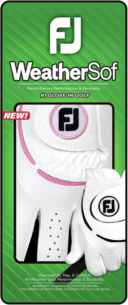 FootJoy WeatherSof Womens Golf Glove For All Weather Performance--Golf World-Golf World