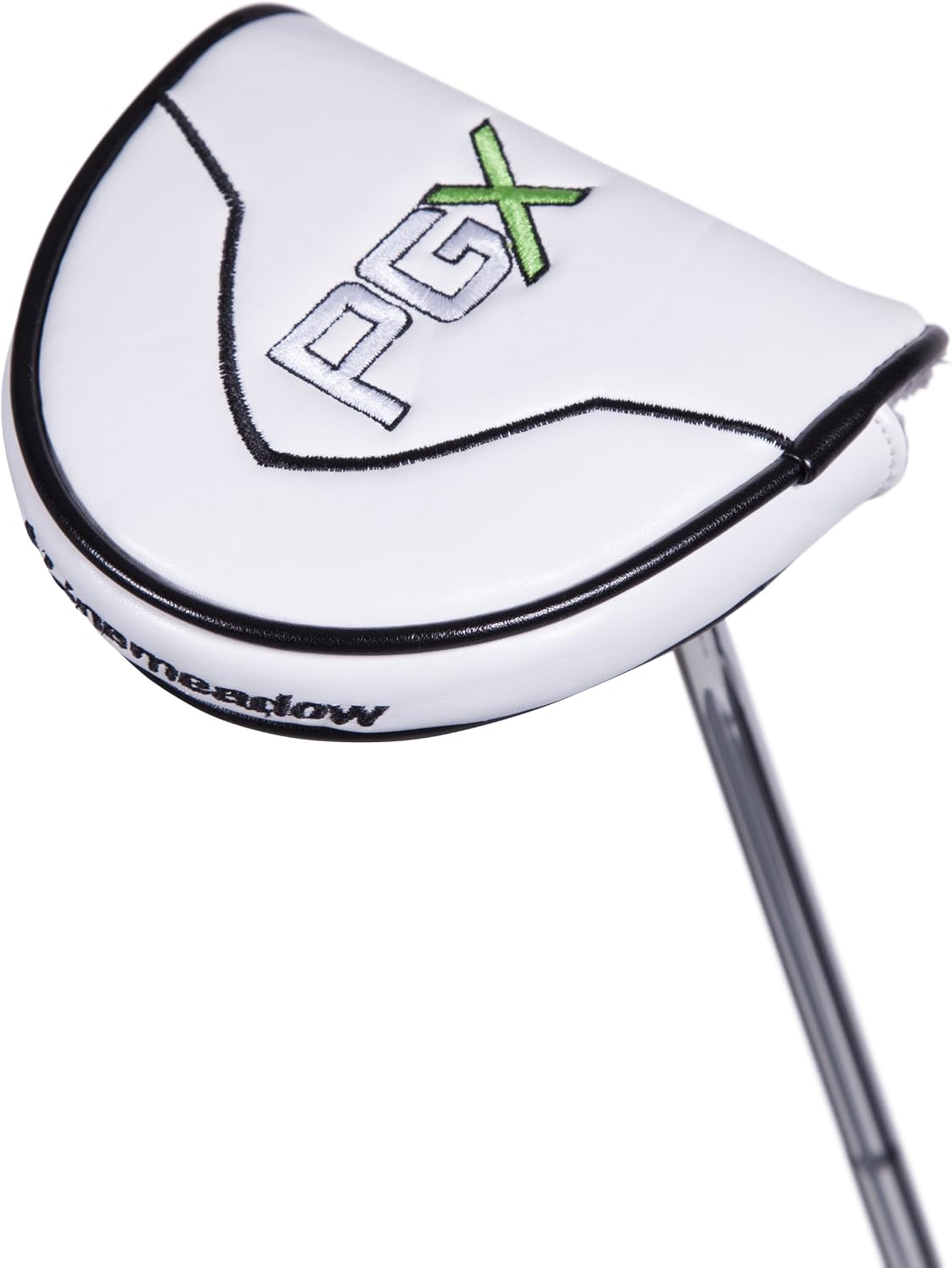 Pinemeadow 11749 PGX Mens Golf Putter White Finish 380g Mallet Club--Golf World-Golf World