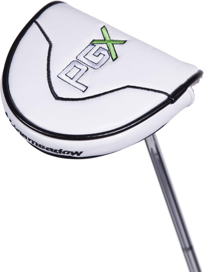 Pinemeadow 11749 PGX Mens Golf Putter White Finish 380g Mallet Club--Golf World-Golf World