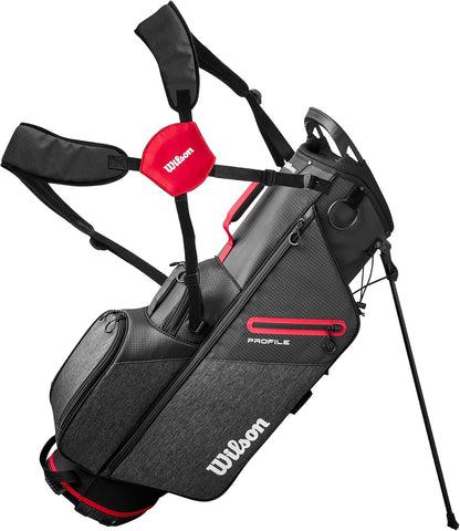 Wilson Mens Profile Complete Golf Club Set With Stand Bag Right Hand Regular