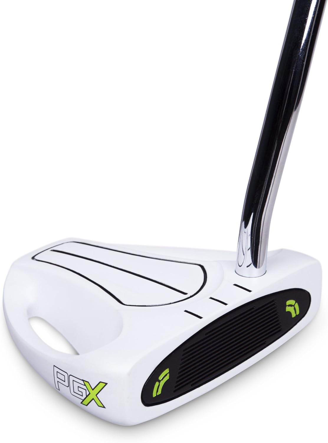 Pinemeadow 11749 PGX Mens Golf Putter White Finish 380g Mallet Club--Golf World-Golf World