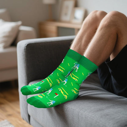 Funny Socks for Men Women - FORCED TO WORK Novelty Funky Socks Fun Gifts - Birthday Christmas Gifts for Men Teen Boys