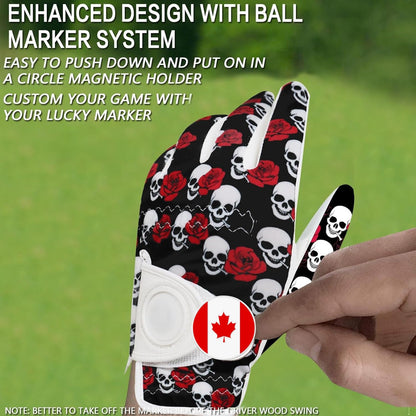 BRAMASOLE Golf Gloves for Men Left Hand Two Pack Breathable Faux Leather--Golf World-Golf World