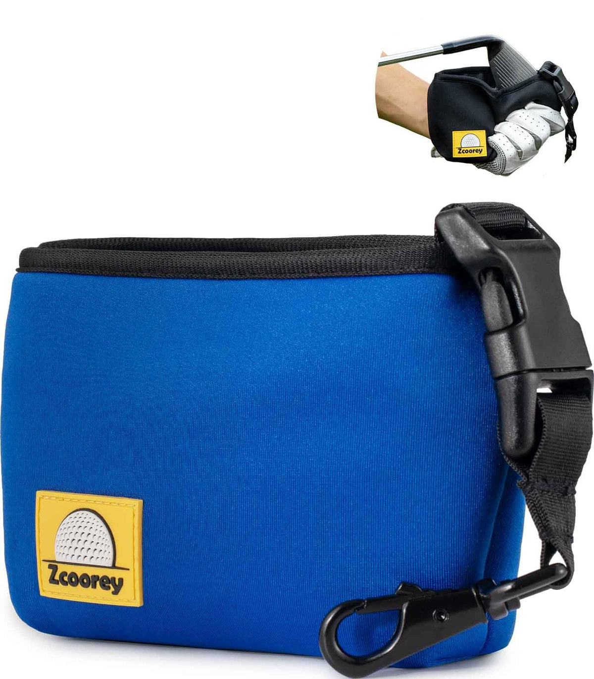 Golf Club and Ball Cleaner - Portable Golf Club & Ball Washer, Quickly Clean Club Grooves, Golf Ball Washer, Essential Golf Accessories,Golf Gifts