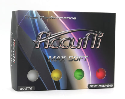 Accufli Max Soft Matte Golf Balls