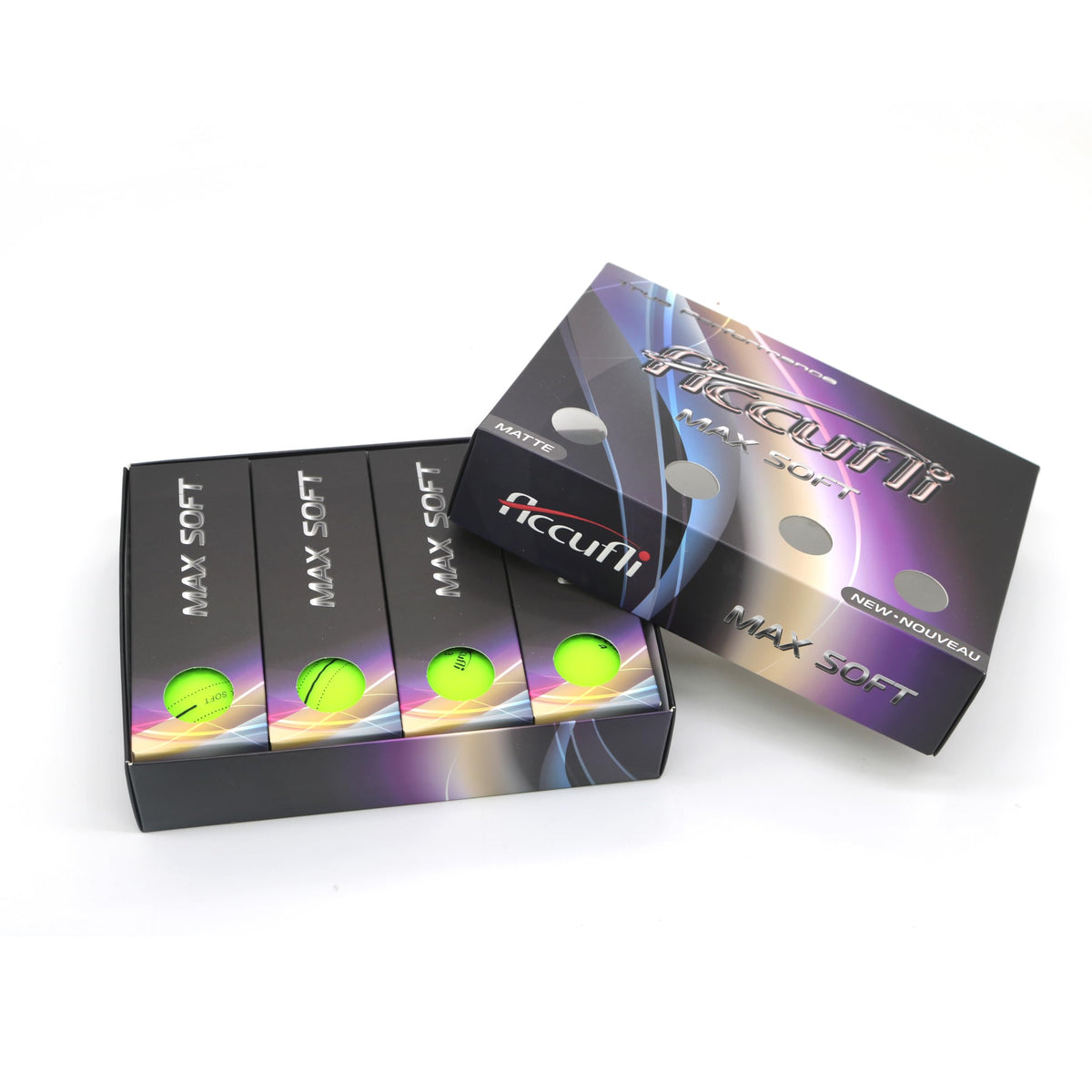 Accufli Max Soft Matte Golf Balls
